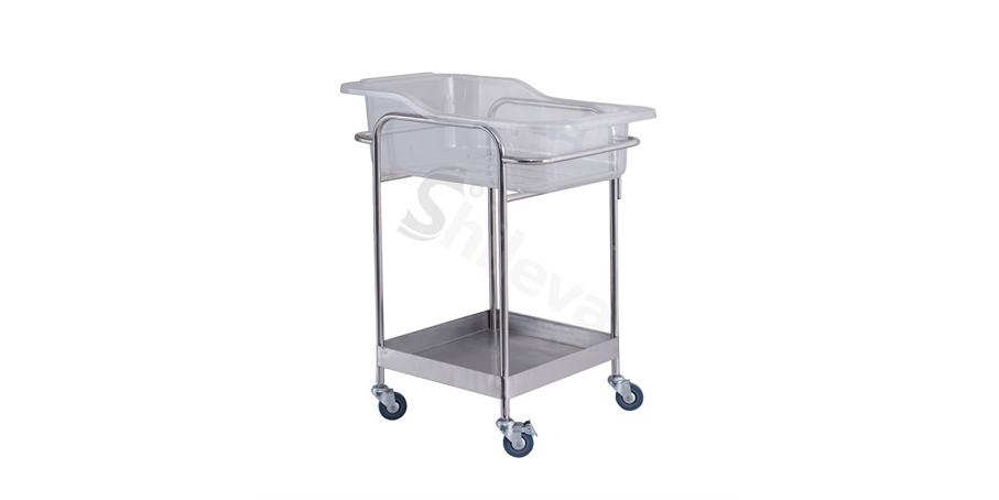 不銹鋼嬰兒床SLV-B4201S Deluxe Baby Trolley