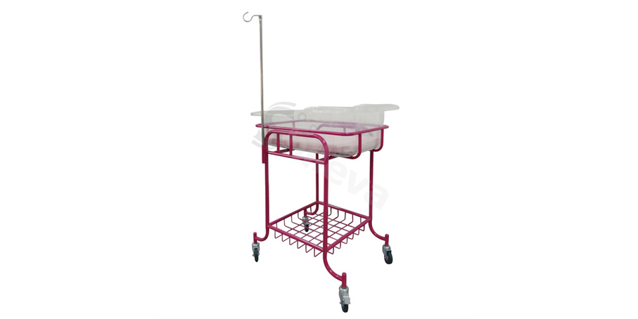 鋼噴塑嬰兒床SLV-B4204S Deluxe Baby Trolley