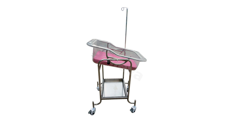 不銹鋼嬰兒床SLV-B4203S Stainless-steel Baby Bed